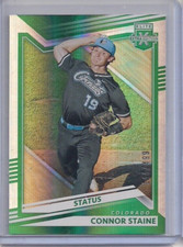 2022 Panini Elite Extra Edition Status Connor Staine 144/499