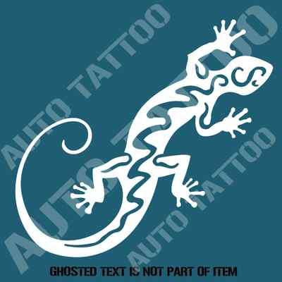 TRIBAL LIZARD DECAL STICKER TRIBAL OLD SCHOOL HOT ROD RAT ROD CAR TRUCK STICKERS