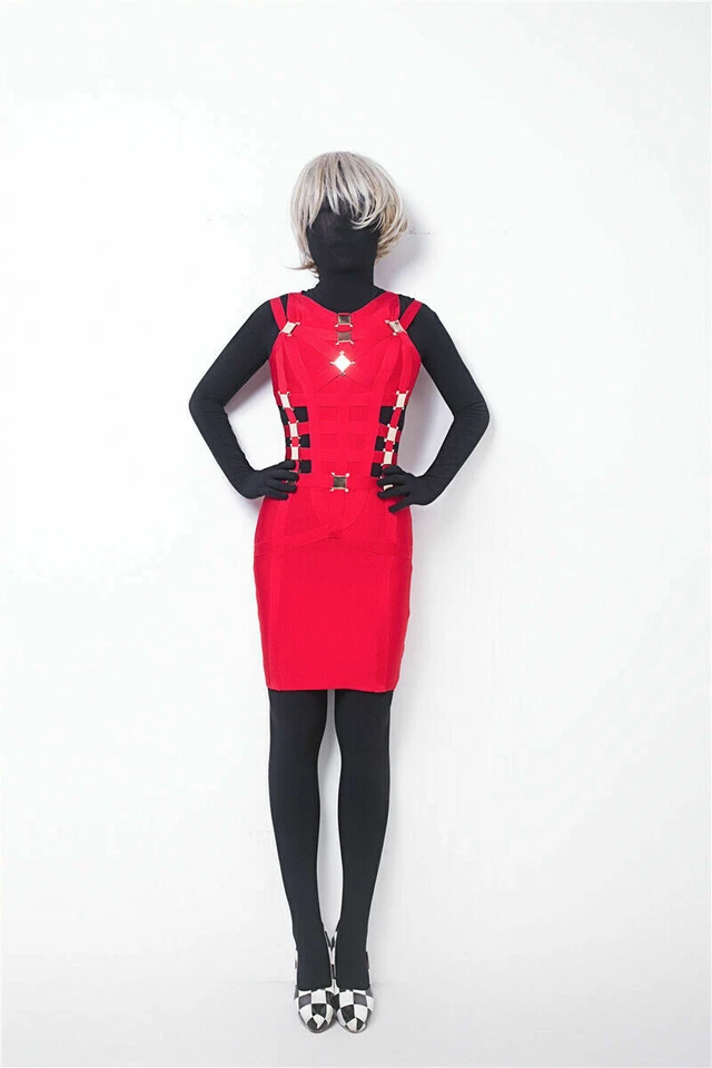 Body completo unisex 180D de terciopelo sin costuras con guantes y máscara cualquier corte anti-gancho Foto 4 de 4