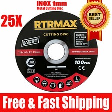 115mm 4.5" ULTRA THIN METAL CUTTING BLADE/ Metal Cutting Disc For Angle Grinder 