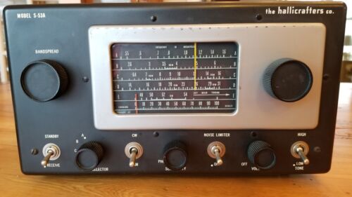 HALLICRAFTERS S-53A RECEIVER - Picture 1 of 6