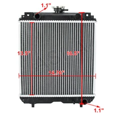 RC41142300 Radiator Fit Kubota KX91-3 KX91-3S,KX91-3S2 U35/U35S/U35-S2 US