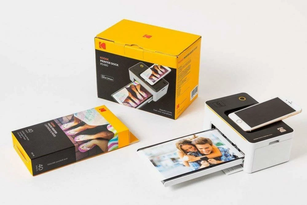 Kodak Photo Printer Cartridge PHc Refill & Sheets Paper - 40 Pack