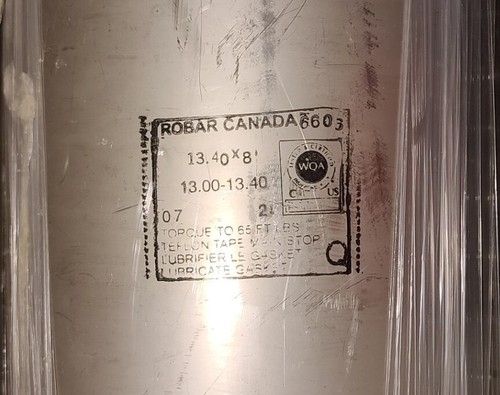 50% Off TAPPING SLEEVE ROBAR 6606 Stainless Steel 13.40 X 8 13.00 - 13.40 - Picture 3 of 6