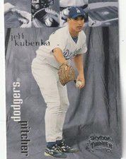 FREE SHIPPING-MINT-1999 Skybox Thunder Jeff Kubenka #136 DODGERS