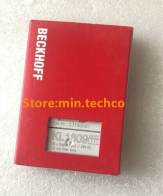New In Box BECKHOFF KL1809 KL1809 PLC Module KL1809