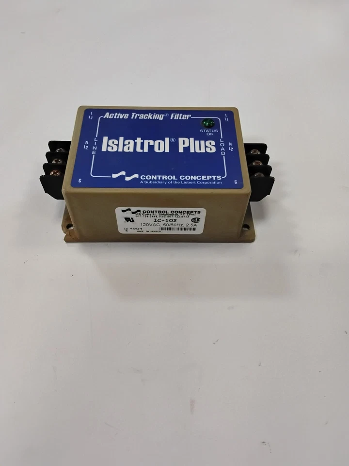 Active tracking filter ic+102 120vac 50/60 hz 2.5A / Control Concepts - Image 3 of 3