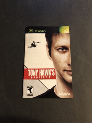 tony hawk project 8 xbox Manual Only