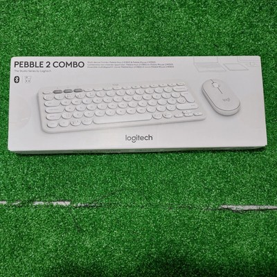 Logitech Pebble 2 Multi-Device Combo K380S Tastatur & M350S Maus | WEISS