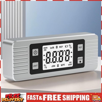 Digital Protractor Magnetic Level Angle Slope Test Ruler 360 Degree Angle Gauge 