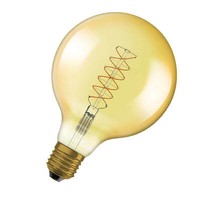 Osram Led Lampe Vintage 1906 Classic Slim Filament Globe 7W 822 Gold E27 Dimmbar