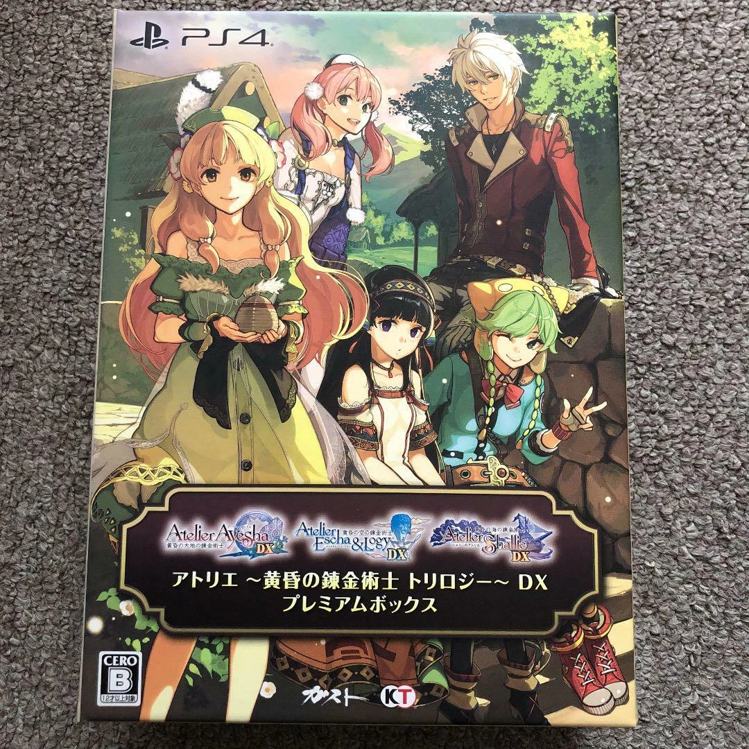 PS4 ATELIER TWILIGHT ALCHEMIST TRILOGY DX Premium BOX from Japan 