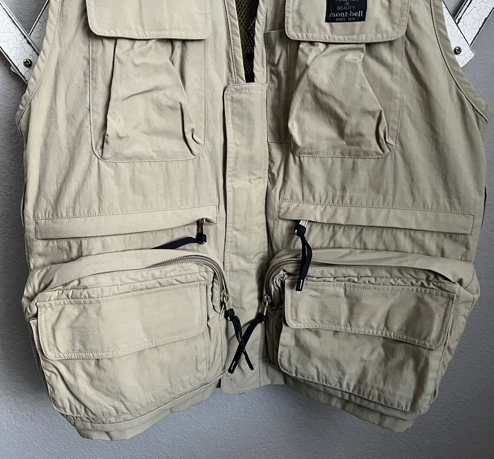 Montbell Men's US S Fishing Vest Multi-Pocket - Image 3 of 4