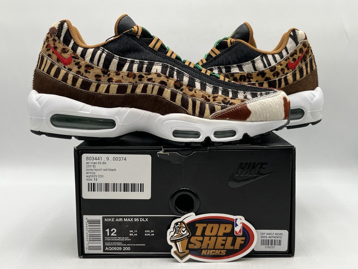 Size 12 - Nike Atmos x Air Max 95 DLX 2018 Animal Pack for Size 12 - Nike Atmos x Air Max 95 DLX 2018 Animal Pack for