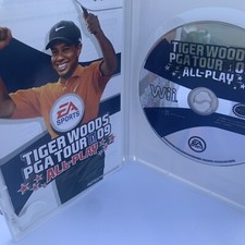 Wii Tiger Woods PGA Tour 09 All Play Nintendo Video Game With Case And Booklet