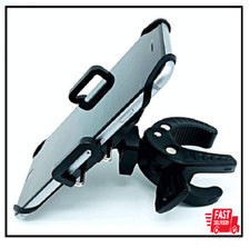 Phone Holder W Clamp Universal Cell Mount For Bike Boat Car Golf Cart  Stroller