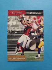 J.J. STOKES 1999 DONRUSS FOOTBALL CARD # 114 H5604