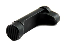 New 2011 & 1911 Double Stack Magazine Catch, Black, Serrated