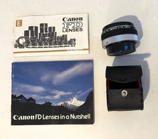 Pro Multi-Coated Auto Tele Converter 2x for Canon FD Japan w/Case  Instructions