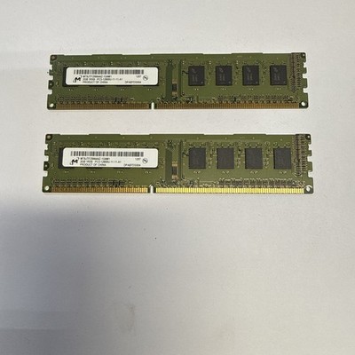 Micron 4GB (2x 2GB) MT8JTF25664AZ-1G6M1 1Rx8 PC3-12800U Desktop RAM