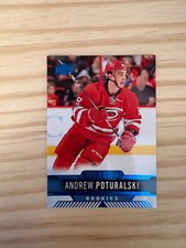 2017-18 Upper Deck Overtime Blue #118 Andrew Poturalski - Carolina Hurricanes