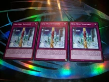 3x One-Way Synchro  1st Edition Common L5DD-ENY06 Yu-Gi-Oh!