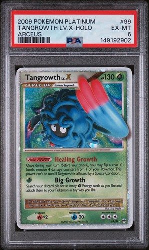 Tangrowth LV.X graded PSA 6 for sale on eBay
