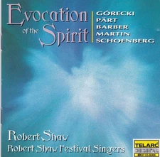 Evocation of the Spirit by Robert Shaw (CD, 1995)  CD and Art, No Case