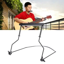 Durable Adjustable Metal 10 Holes Harmonica Neck Holder Rack Support Accessory