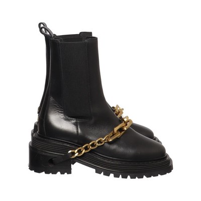 Sandro, Chelsea Boots, Größe: 37, Schwarz, Leder, Damen #y71