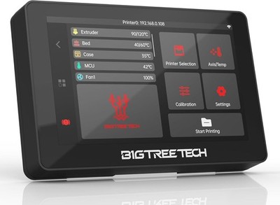 BIGTREETECH K-Touch, Klipper Touchscreen kompatibel mit Creality-K1 MAX/K1C Vo