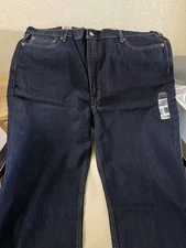 NEW Levis 550 Jeans Men’s 44x30 Blue Denim Relaxed Fit Tapered Leg