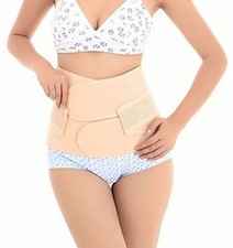 Healthcom Waist Slimming Belt Shaper Wrapper Band Medium Pack of 1 , Beige