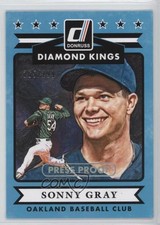 2015 Panini Donruss Diamond Kings Press Proof Silver 165/199 Sonny Gray #20 g4q
