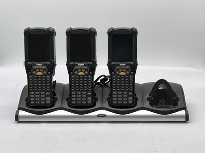 Symbol MC92N0 Mobile Handheld Barcode Scanner with 4-Slot Charger