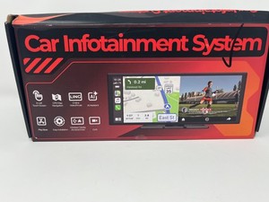 10.25" Touch Screen Wireless Carplay Portable Car Stereo