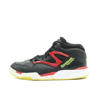 Reebok Herren The Pump Sneaker EU 44 Schwarz Rot Gelb M42971