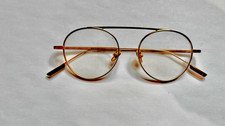 Verso Halo Eyeglasses Frames 49-18-145 Brushed Gold - Italy