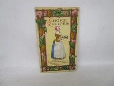 Choice Recipes booklet Walter Baker & Co Dorchester MA 1923