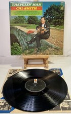 Cal Smith Travelin Man 1968 1st Pressing Vinyl Lp NM/VG+  Kapp KS-3544 OG Inner