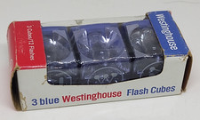 VINTAGE WESTINGHOUSE BLUE FLASH CUBES 12 Flashes UNUSED