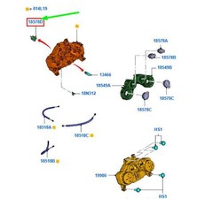 FORD KA MK2 Heater Switch Assy 9S51-18578-EA 1566978 NEW