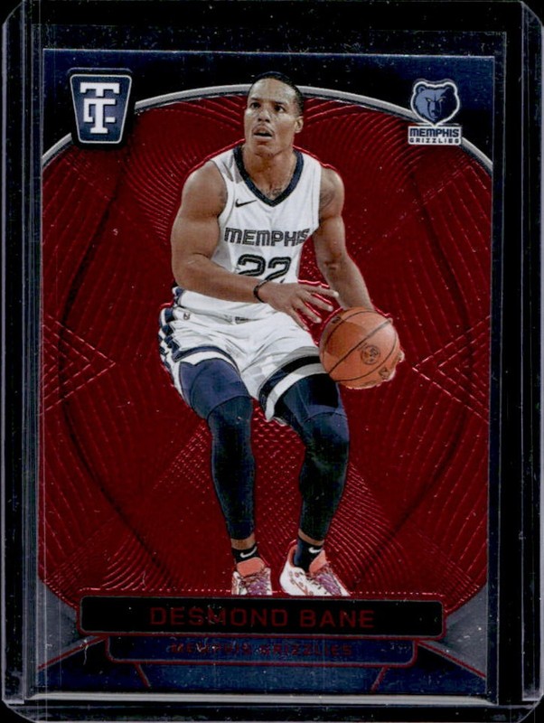 2024-25 Panini Totally Certified Desmond Bane Red Mirror #/149 Grizzlies