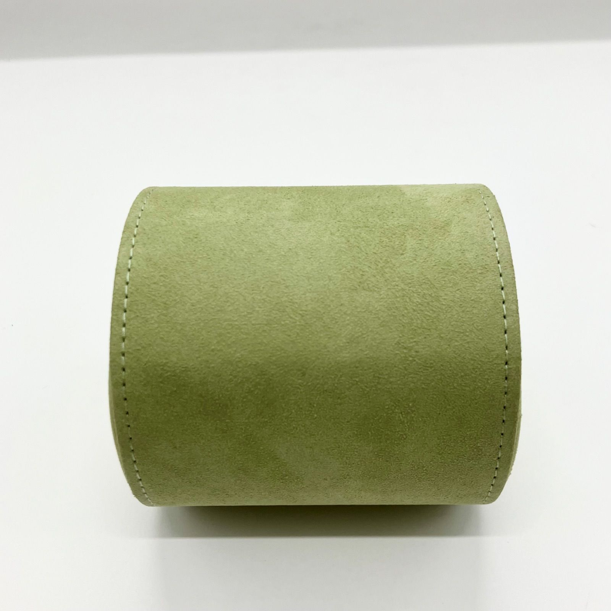 Van Cleef & Arpels✨️時計収納ケース ロゴ スエード 緑 Van Cleef & Arpels Watch Case Green Suede Travel Box Jewelry