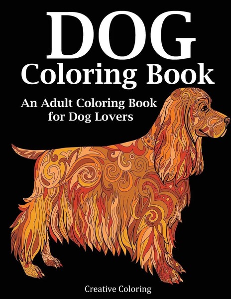Creative Coloring | Dog Coloring Book | Taschenbuch | Englisch (2018)-image