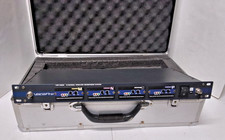 VocoPro UHF-5800 Plus 4-Mic Wireless System w/ 4 Microphones In Case - Tested 