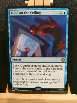 Hide on the Ceiling - Marvel's Spider-Man - Rare - NM (siehe Bilder) MTG