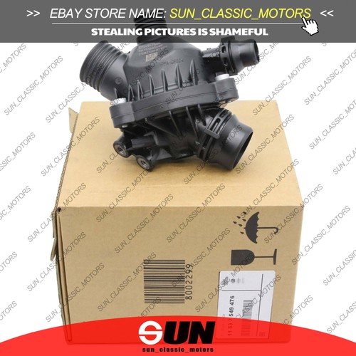 OEM Electric Engine Water Pump & BMW Thermostat For BMW N54 N55 135i 335i 3.0L - Picture 5 of 10