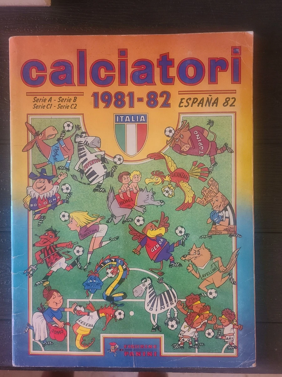 FIGURINA CALCIATORI PANINI 1981/82 N.556 Sangiovannese Elena Quartu