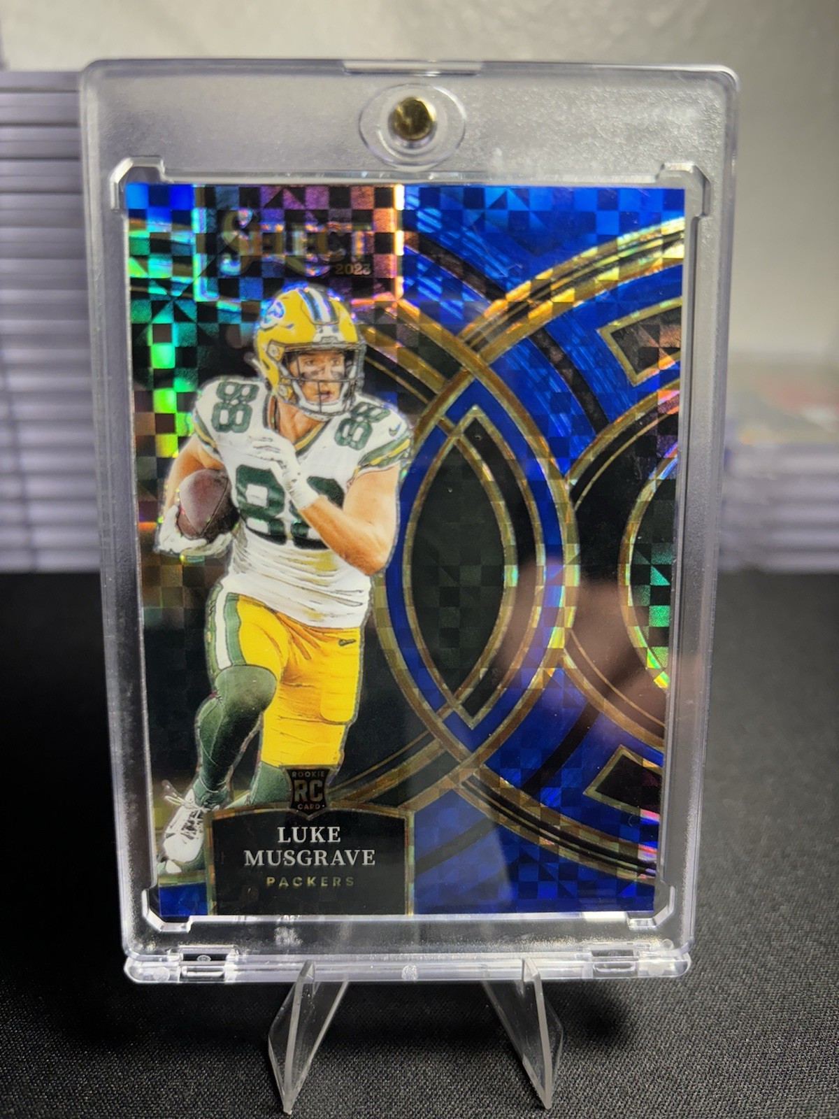 Luke Musgrave Panini Select #166 Blue